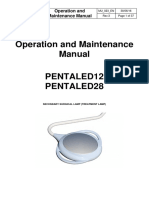 Operation and Maintenance Manual Pentaled12 Pentaled28