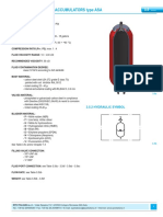 Bladder Accumulators Type Asa: 3.5.1 Technical Data