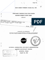 Preflight Training Plan For Fourth Manned Gemini Flight Crew (GTA-6)