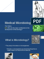 History of Microbiology-Notes For Quiz