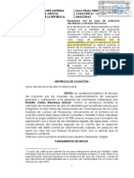 Casacion - Reparacion Civil en Caso de Sentencias y Absolutorias y Extension Del Recurso