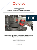 Automatic Centricity Device For Burner of FSF Chuquicamata Smelter - Rev - A - 20170517