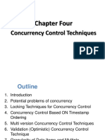 Chapter 4 Concurrency Control Techniques