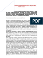 2 Investigação À Maçonaria (Envolvimento Do SIS) .