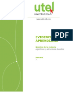 Semana 3 - Algoritmos y Estructura de Datos