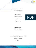 Anexo - Tarea 1 - Aritmético Analítico