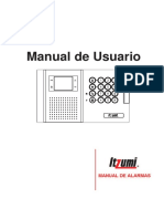 Manual Alarma Itzumi