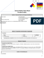 MSDS Pov Iodine