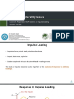 CE 809 - Lecture 5 - Response of SDF Systems To Impulse Loading