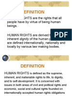 Overview On Human Rights - 0