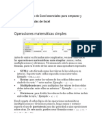 Las 17 Fórmulas de Excel Esenciales para Empezar y Aprender Fórmulas de Excel