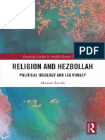 Mariam Farida - Religion and Hezbollah - Political Ideology and Legitimacy (2019)