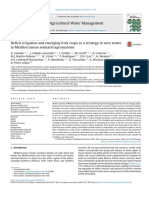 2018, Galindo, Deficit Irrigation and Emerging Fruit Crops As A Strategy To Save Water in Mediterranean Semiarid Agrosystems