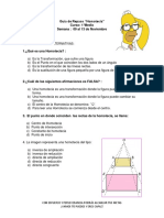 Guía de Repaso Homotecia 1 Medio