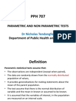 Non Parametric Tests