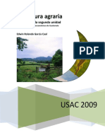 Garcia E. (2009) Estructura Agraria en Guatemala