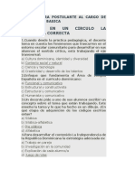 Examen para Postulante Al Cargo de Docente de Basica - PDF 1