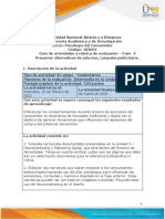 Guia de Actividades y Rúbrica de Evaluación - Fase 4