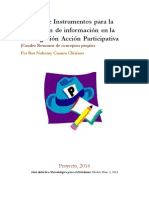 Técnicas e Instrumentos para La Recolección de Información en Investigación Acción Participativa