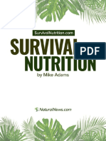 Survival Nutrition