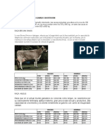 Medidas Zoometricas Ganado Shorthorn