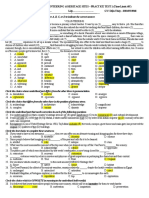 English 11 - Topic: Volunteering & Heritage Sites - Practice Test 1 (Time Limit: 60') Họ và tên học sinh: ………………………… Lớp…………………… GV: Diệu Thúy - 038 693 0968