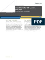 Forrester. Seven Recommendations For I and O Leaders Driving DevOps in 2018