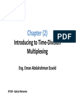 Chapter (2) : Introducing To Time-Division Multiplexing Multiplexing