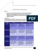 Assignment 1: Health Informatics Department HCI 111