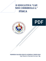 FÍSICA I - Primero BGU