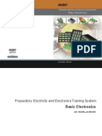 Basic Electronics: Preparatory Electricity and Electronics Training System