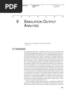 9 - Simulation Output Analysis