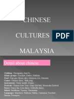 Chinese Cultures in Malaysia