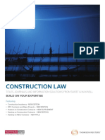 Sweet and Maxwell Construction Law Titles