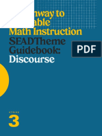 A Pathway To Equitable Math Instruction Discourse