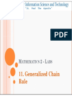 Generalized Chain Rule