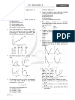 Test - Kinematics - 1