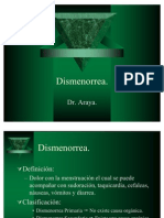 1.dismenorrea y Síndrome Premenstrual.