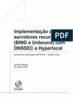 Implementacao de Servidores Recursivos Guia de Praticas Semcap Ceptro BR