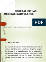 Teoria General de Las Medidas Cautelares