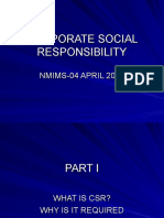 Corporate Social Responsibility-Nmims