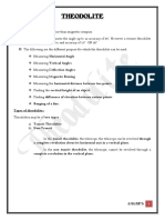 Theodolite: Introduction