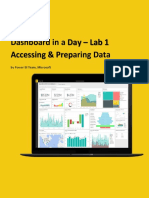 Lab 1 - Accessing and Preparing Data