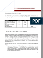 VALUATION of RAK Ceramics