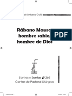 GOÑI BEÁSOAIN DE PAULORENA J.A., Rábano Mauro, Hombre Sabio, Hombre de Dios (Santos y Santas 263)