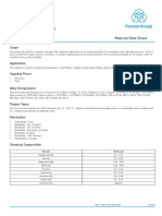 Thyssenkrupp Materials (UK) LTD Aluminium Alloy 6063: Material Data Sheet