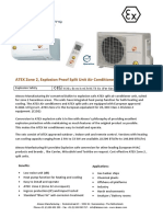 ATEX Zone 2, Explosion Proof Split Unit Air Conditioners: Refrigerant