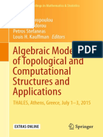 Algebraic Modeling of Topological and Computational Structures and Applications