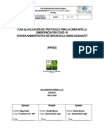 Plan de Aplicación de Protocolo para Oficina de Bogota Papso