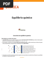 Equilíbrio Químico, Oxirredução, Eletroquímica